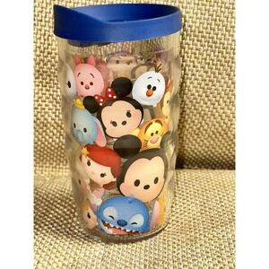 Tervis Disney Tsum Tsum insulated cup tumbler hot/cold 10 oz Blue & Black Lid